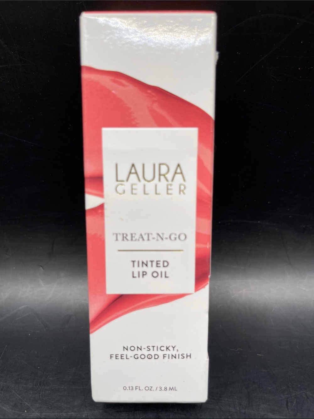 Laura Geller Treat-N-Go Tinted Championship Lip Oil Full Size NIB
